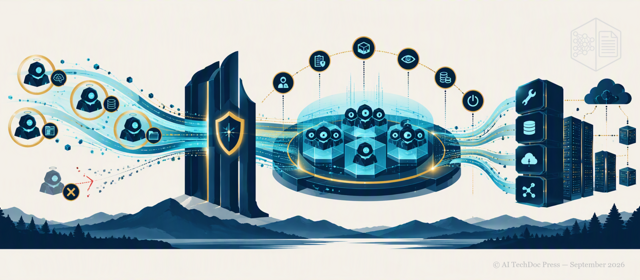 Cover image of the article “The agent control plane becomes infrastructure”